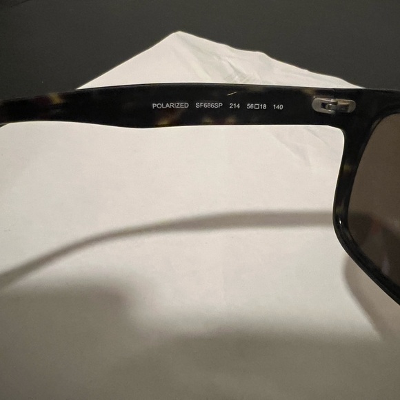 Salvatore Ferragamo Black Sunglasses - Picture 5 of 6